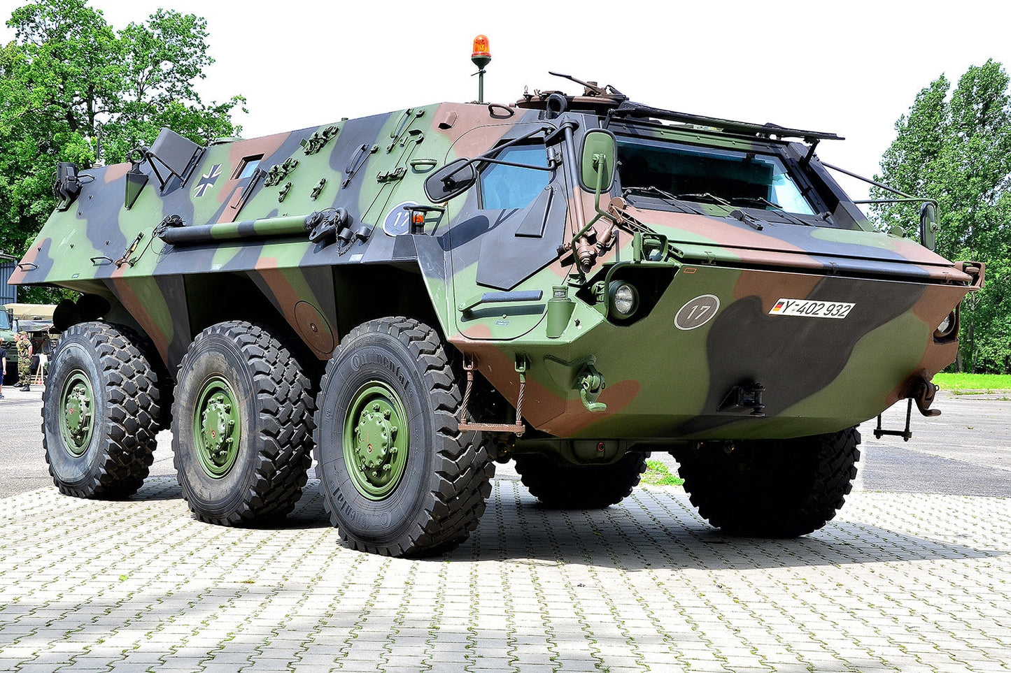 Transportpaner Fuchs Tpz Tank Glossy Poster Picture Photo Print Banner Booma Prints