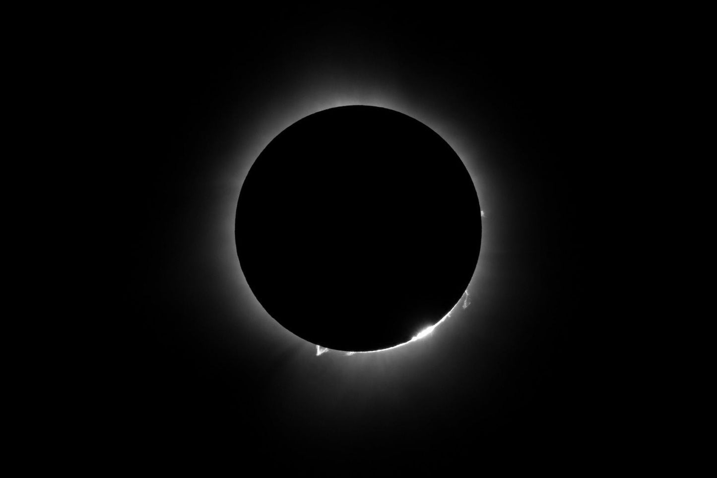 Total Solar Eclipse North America Glossy Poster Picture Photo Print Banner Booma Prints