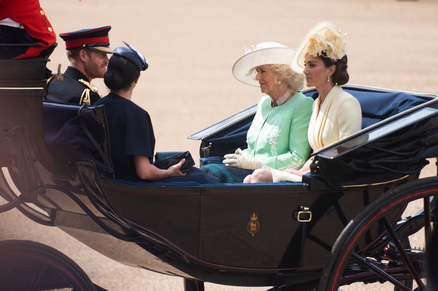 Kate Trooping Colour Carriage  Glossy Poster Picture Photo Print Banner Booma Prints