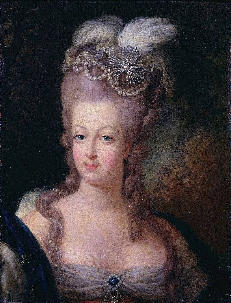 Marie Antoinette Cake Guillotine Glossy Poster Picture Photo Print Banner Booma Prints