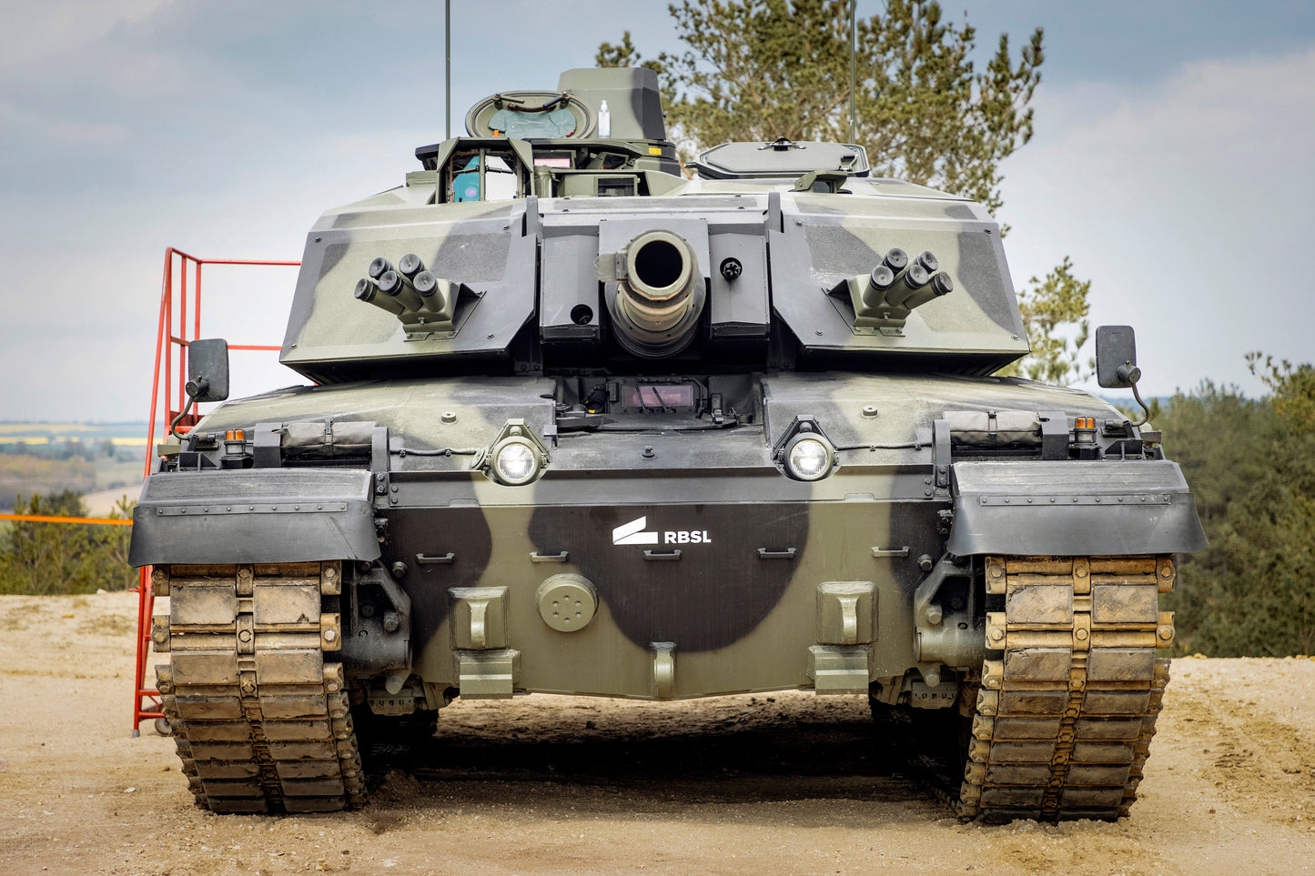 Challenger 3 British Battle Tank Glossy Poster Picture Photo Print Banner Booma Prints