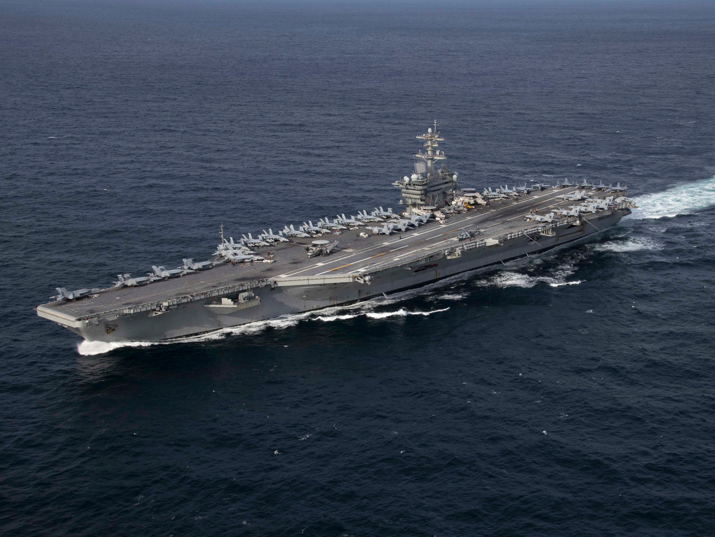 Uss Abraham Lincoln Cvn-72 Nimitz Glossy Poster Picture Photo Print Banner Booma Prints