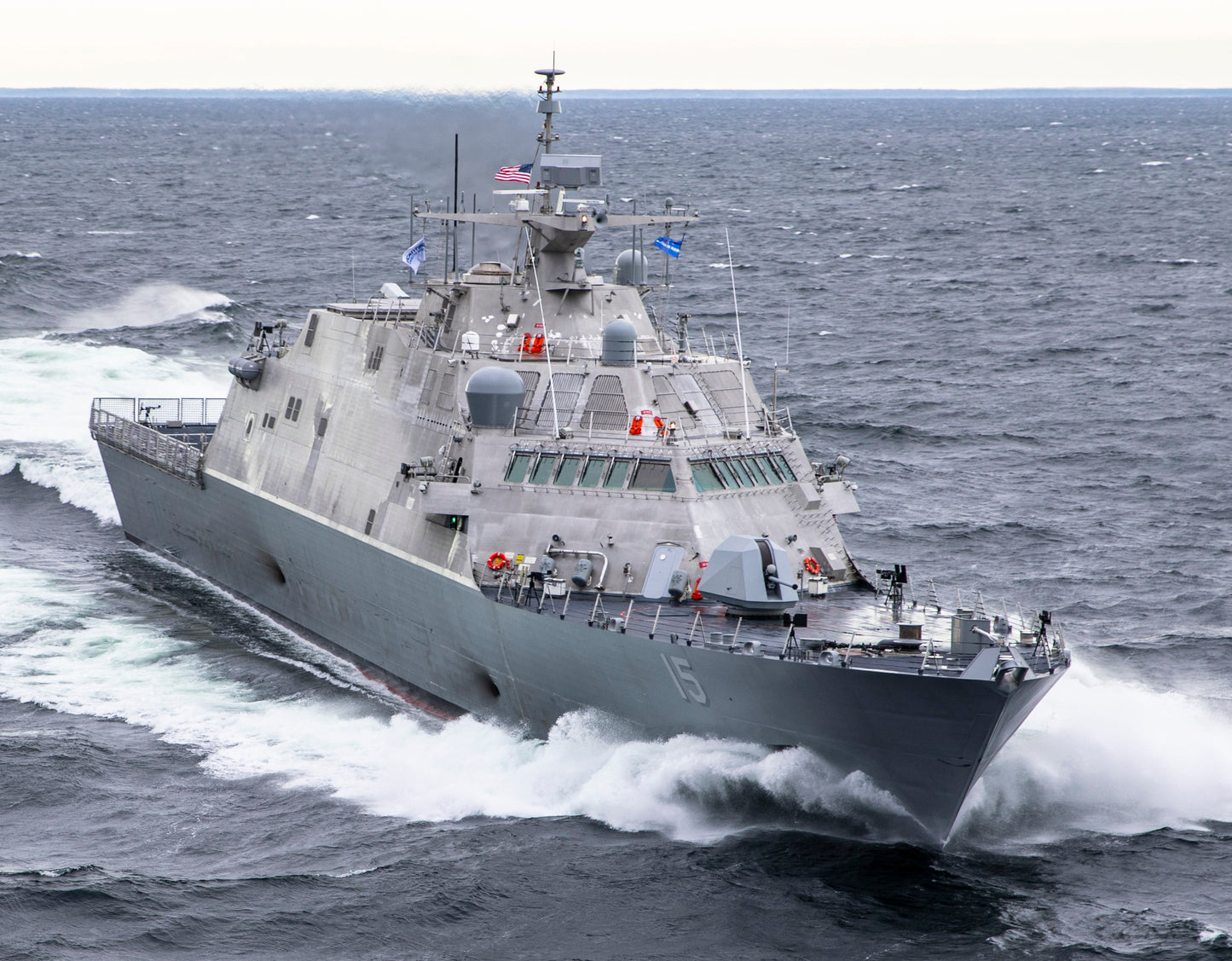 Uss Billings Lcs-15 Freedom Ship Glossy Poster Picture Photo Print Banner Booma Prints