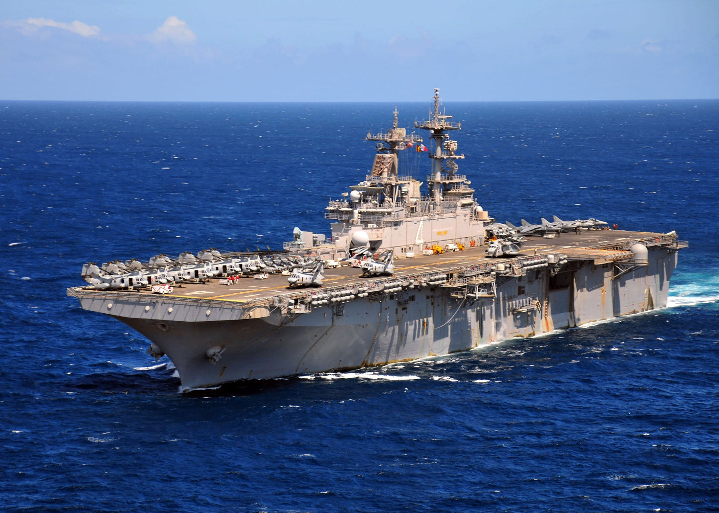Uss Boxer Lhd-4 Wasp Assault Ship Glossy Poster Picture Photo Print Banner Booma Prints