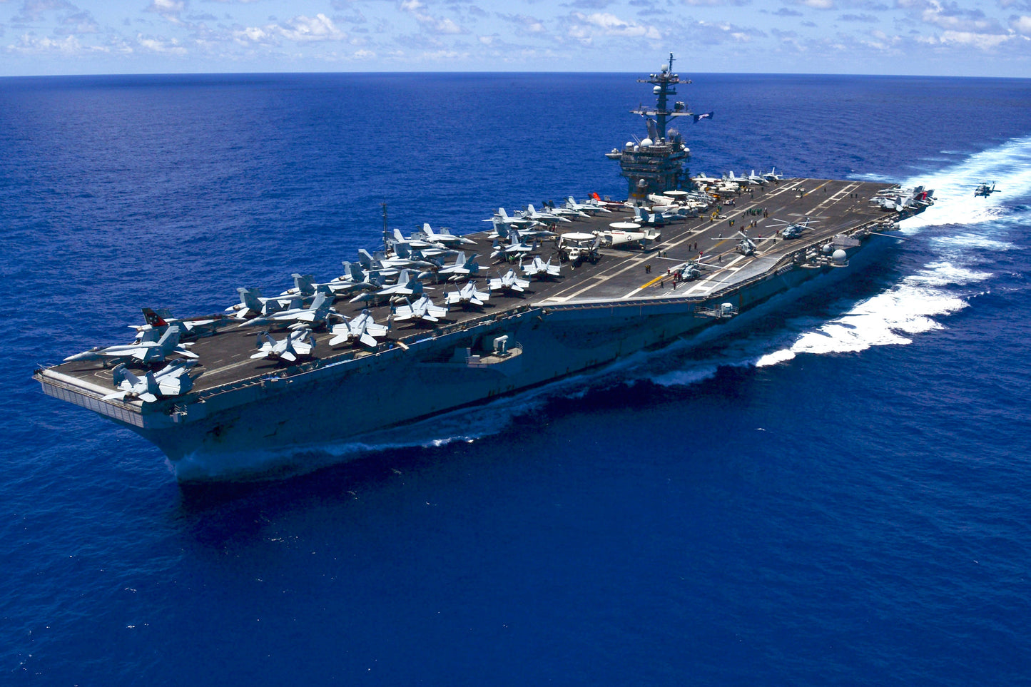 Uss Carl Vinson Cvn-70 Nimitz Glossy Poster Picture Photo Print Banner Booma Prints