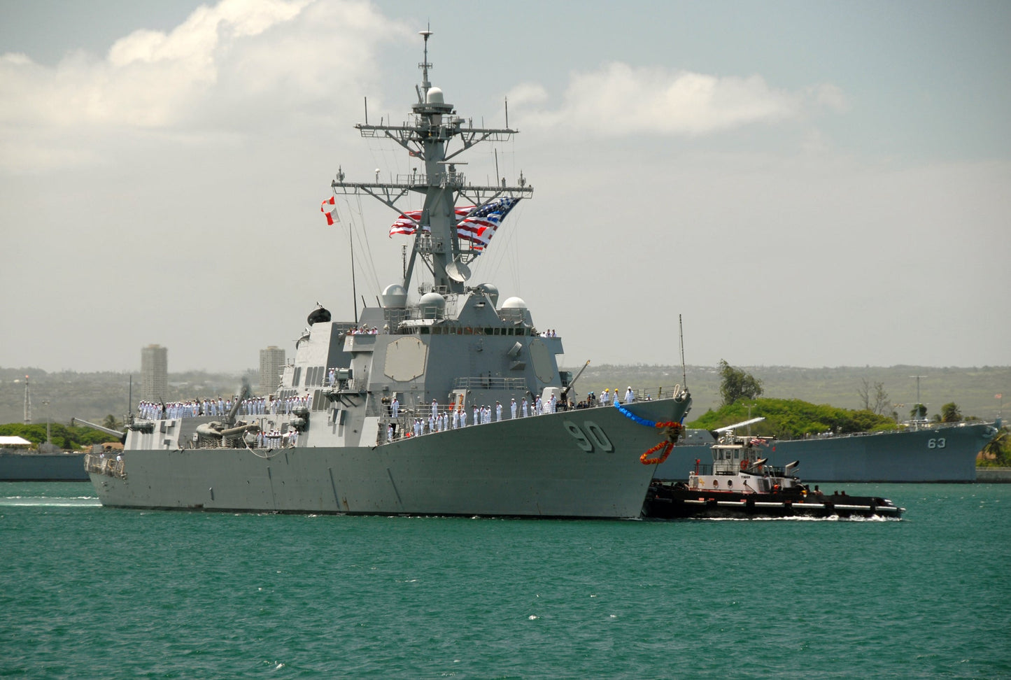 Uss Chafee Navy Destroyer Ship Glossy Poster Picture Photo Print Banner Booma Prints