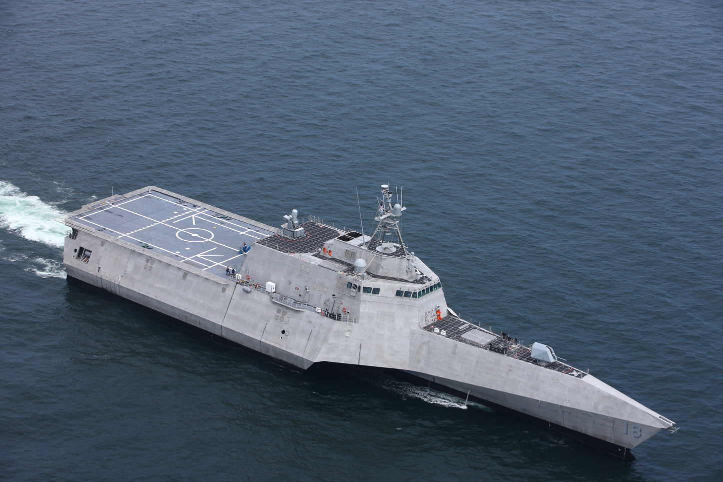 Uss Charleston Lcs-18 Combat Ship Glossy Poster Picture Photo Print Banner Booma Prints