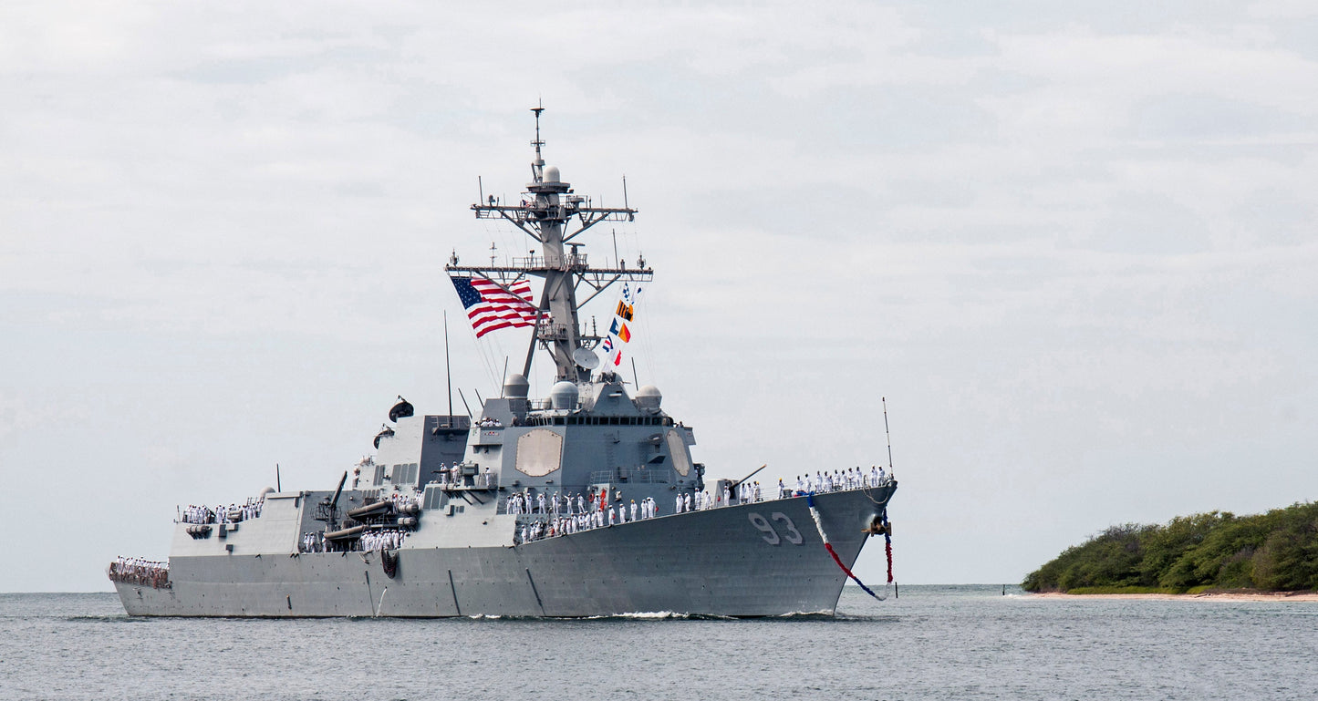 Uss Chung-Hoon Destroyer Ship Glossy Poster Picture Photo Print Banner Booma Prints