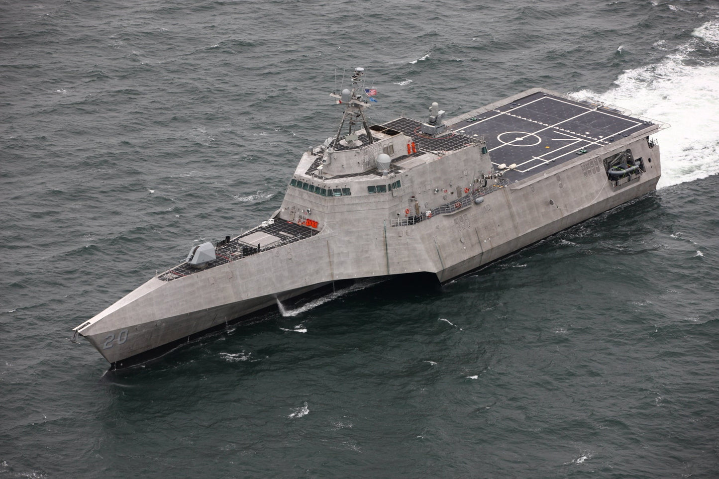 Uss Cincinnati Lcs-20 Combat Ship Glossy Poster Picture Photo Print Banner Booma Prints