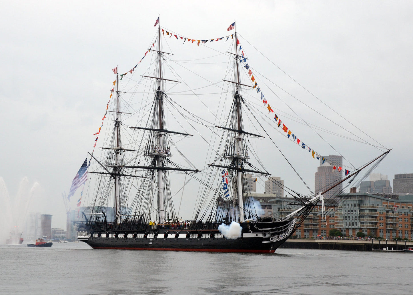Uss Constitution Old Ironsides Glossy Poster Picture Photo Print Banner Booma Prints