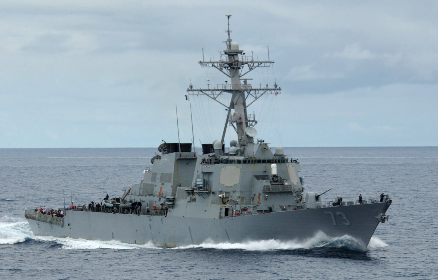 Uss Decatur Ddg-73 Destroyer Ship Glossy Poster Picture Photo Print Banner Booma Prints