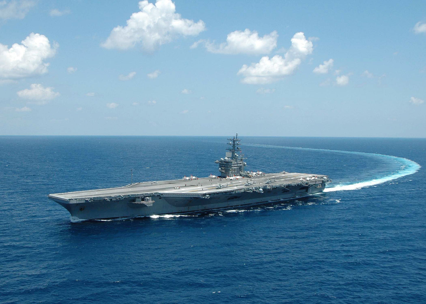 Uss Dwight D. Eisenhower Ship Glossy Poster Picture Photo Print Banner Booma Prints