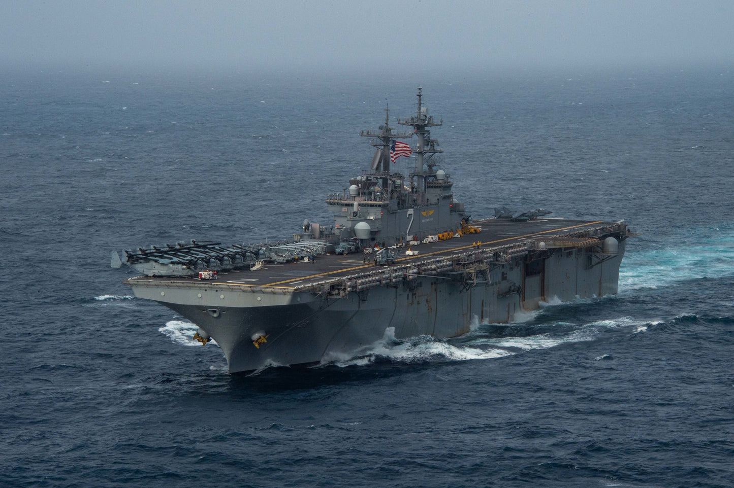 Uss Essex Lhd-2 Aircraft Carrier Glossy Poster Picture Photo Print Banner Booma Prints