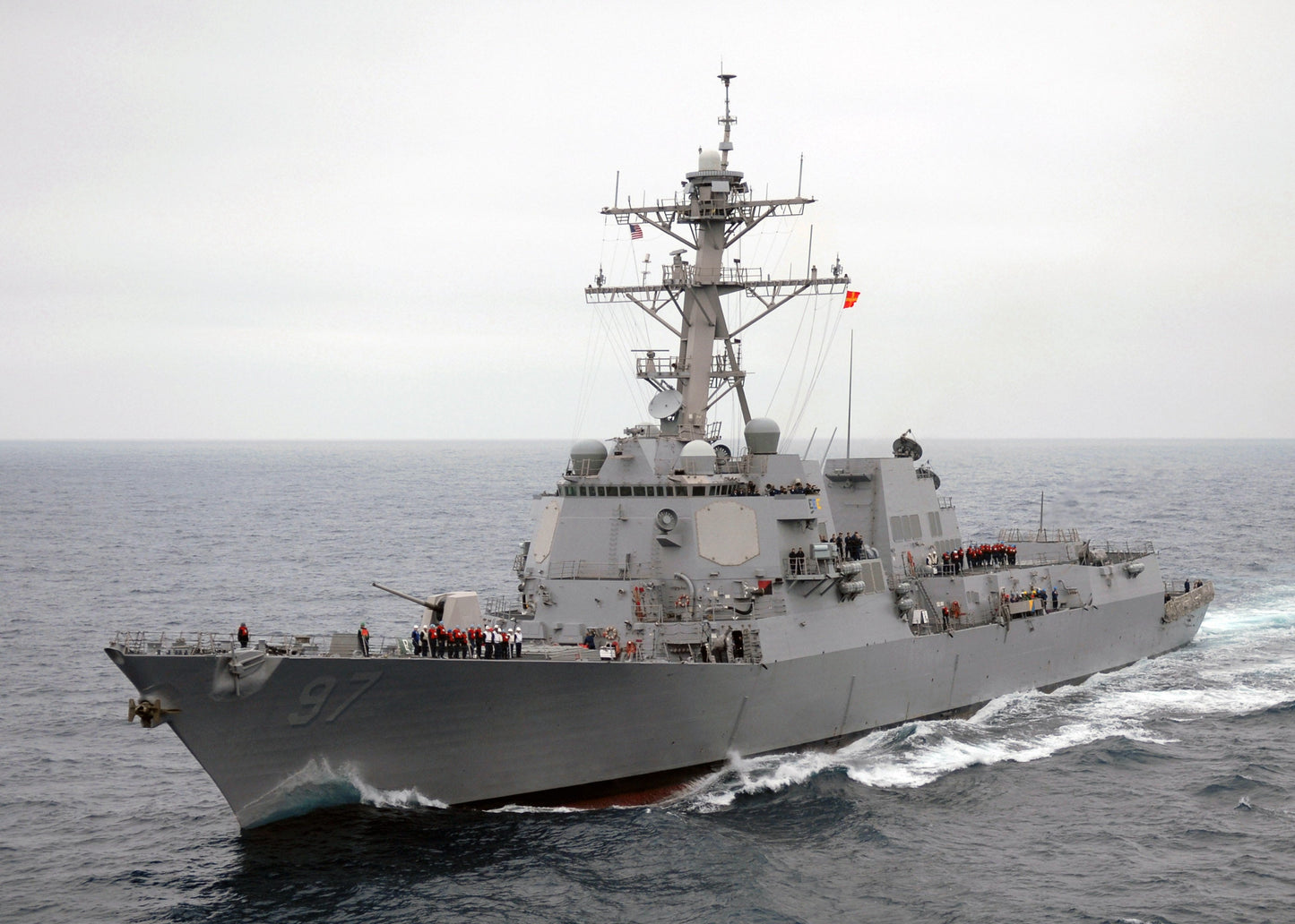 Uss Halsey Ddg-97 Destroyer Ship Glossy Poster Picture Photo Print Banner Booma Prints