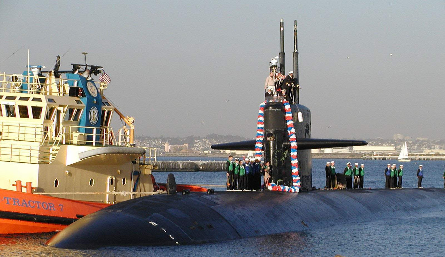 Uss Helena Ssn-725 Navy Cruiser Glossy Poster Picture Photo Print Banner Booma Prints