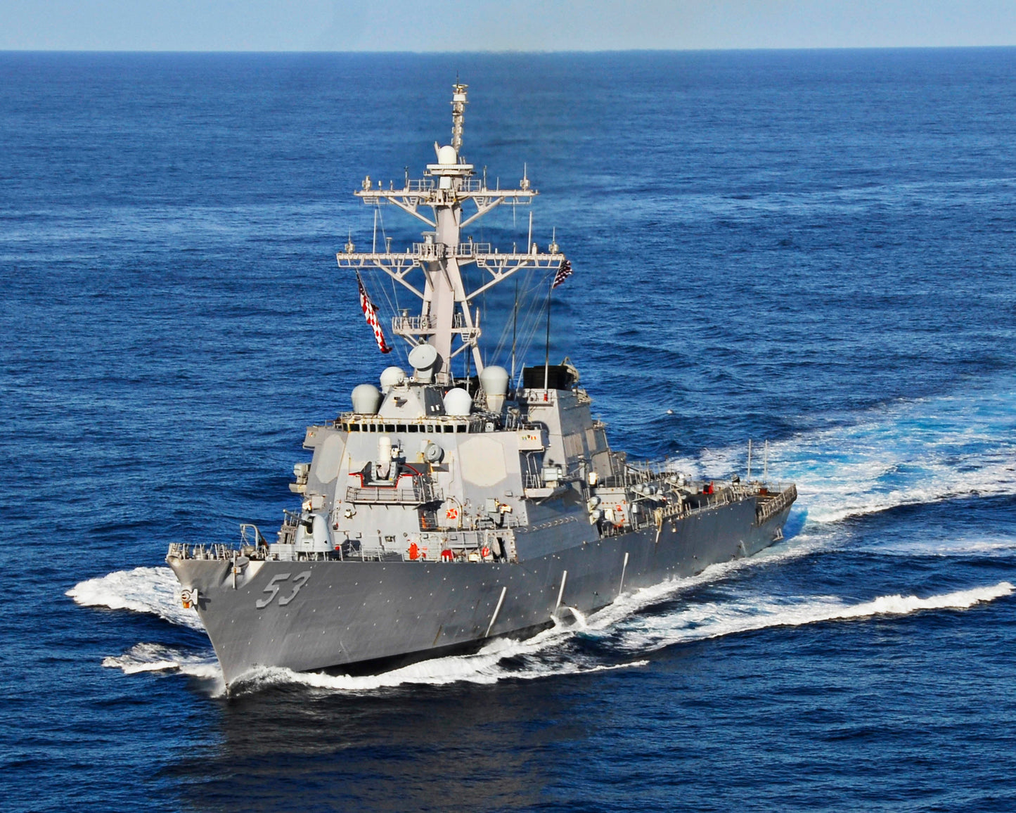 Uss John Paul Jones Ddg-53 Ship Glossy Poster Picture Photo Print Banner Booma Prints