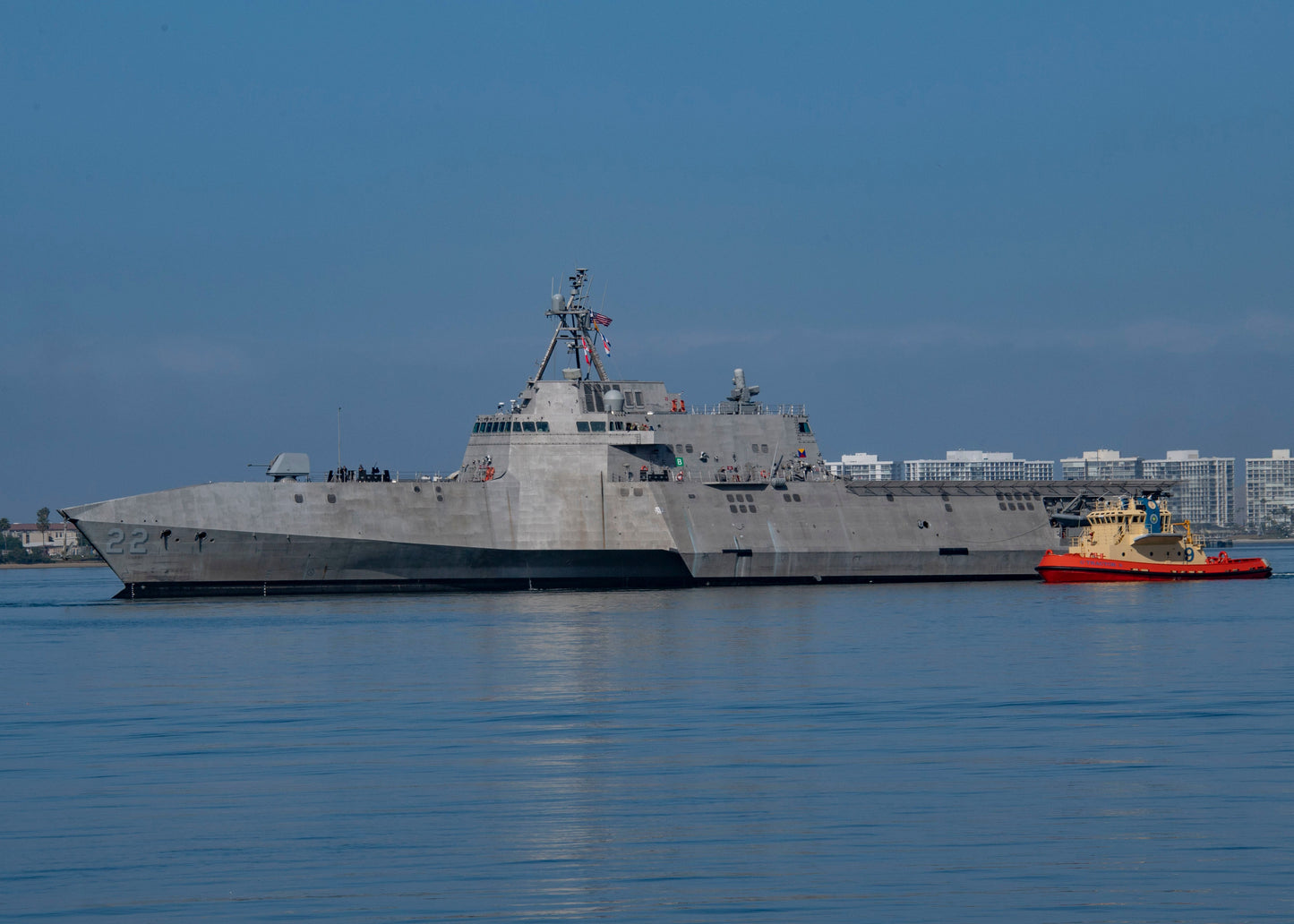 Uss Kansas City Lcs-22 Navy Ship Glossy Poster Picture Photo Print Banner Booma Prints