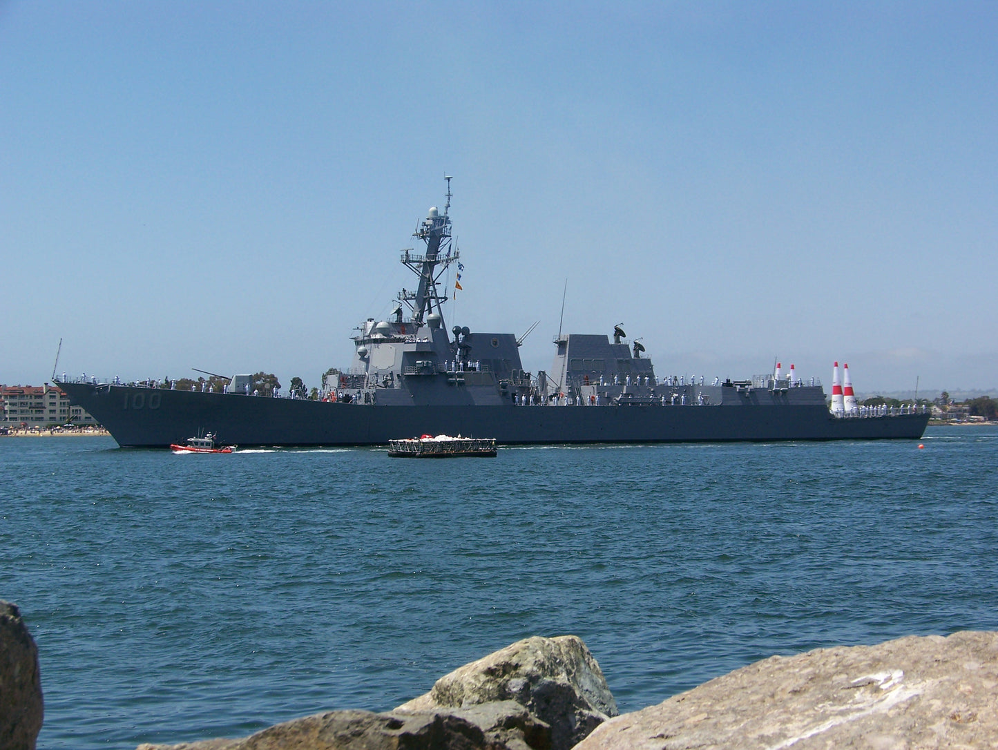 Uss Kidd Ddg-100 Destroyer Ship Glossy Poster Picture Photo Print Banner Booma Prints