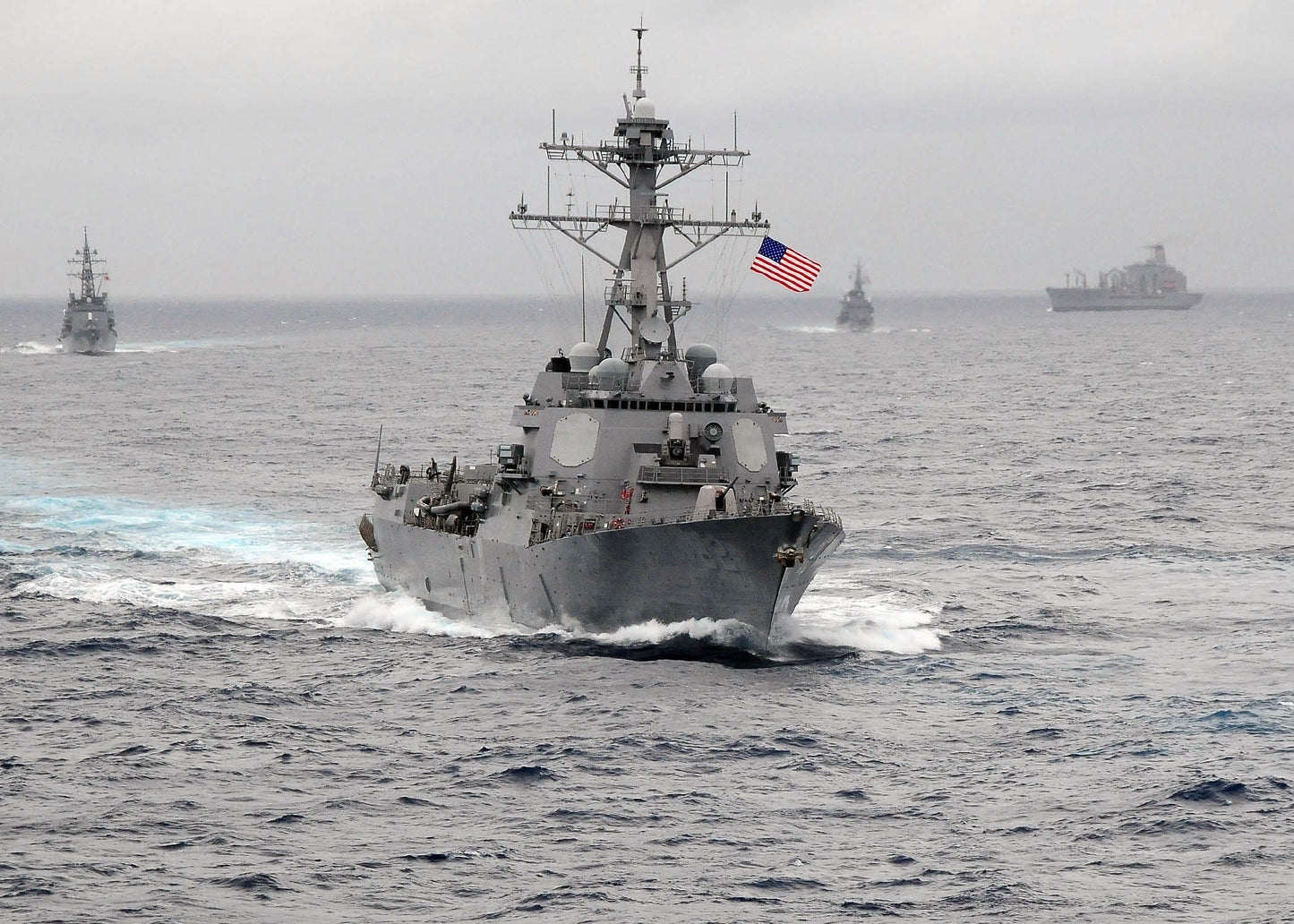 Uss Lassen Ddg-82 Destroyer Ship Glossy Poster Picture Photo Print Banner Booma Prints