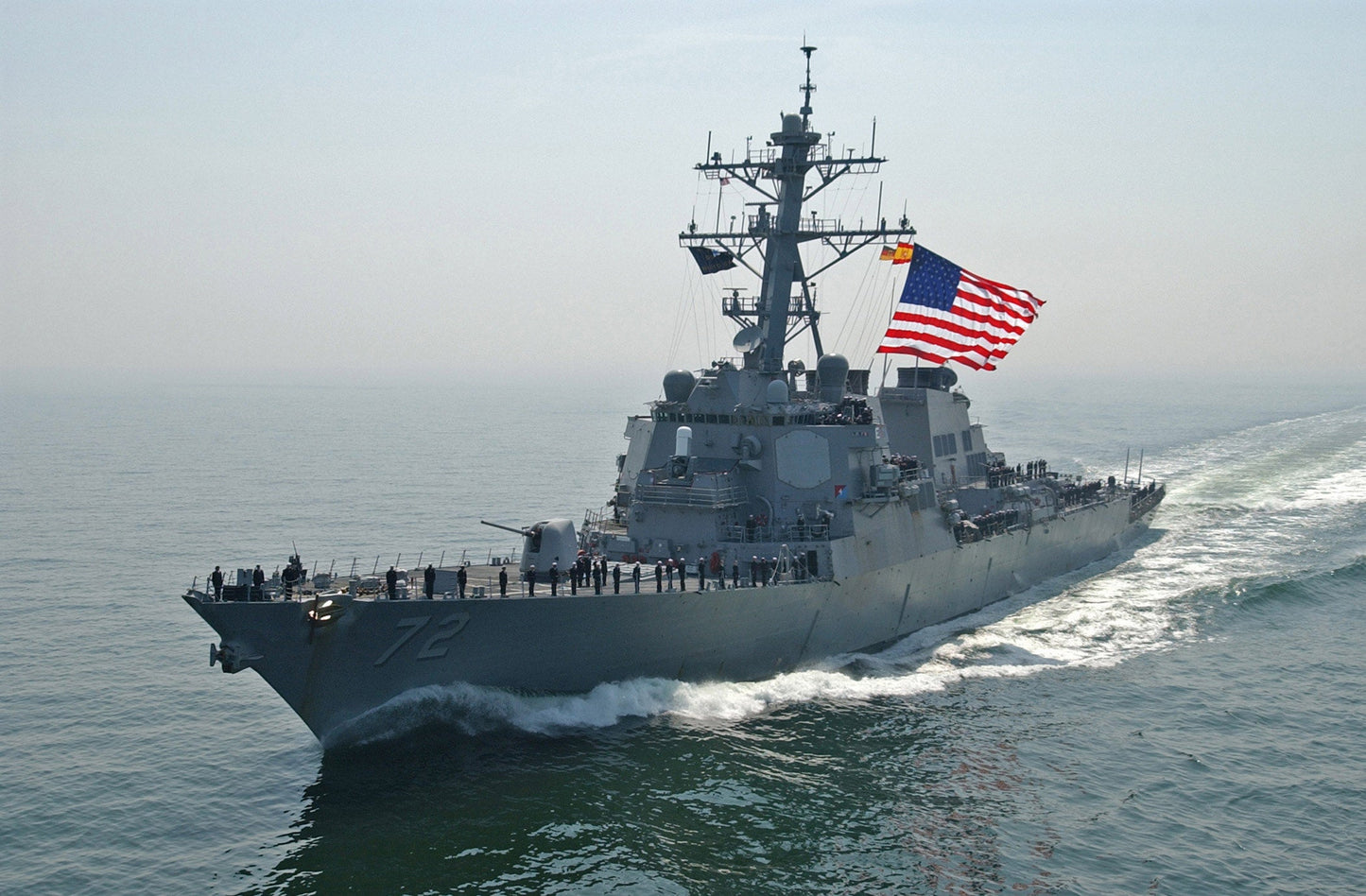 Uss Mahan Ddg-72 Destroyer Ship Glossy Poster Picture Photo Print Banner Booma Prints
