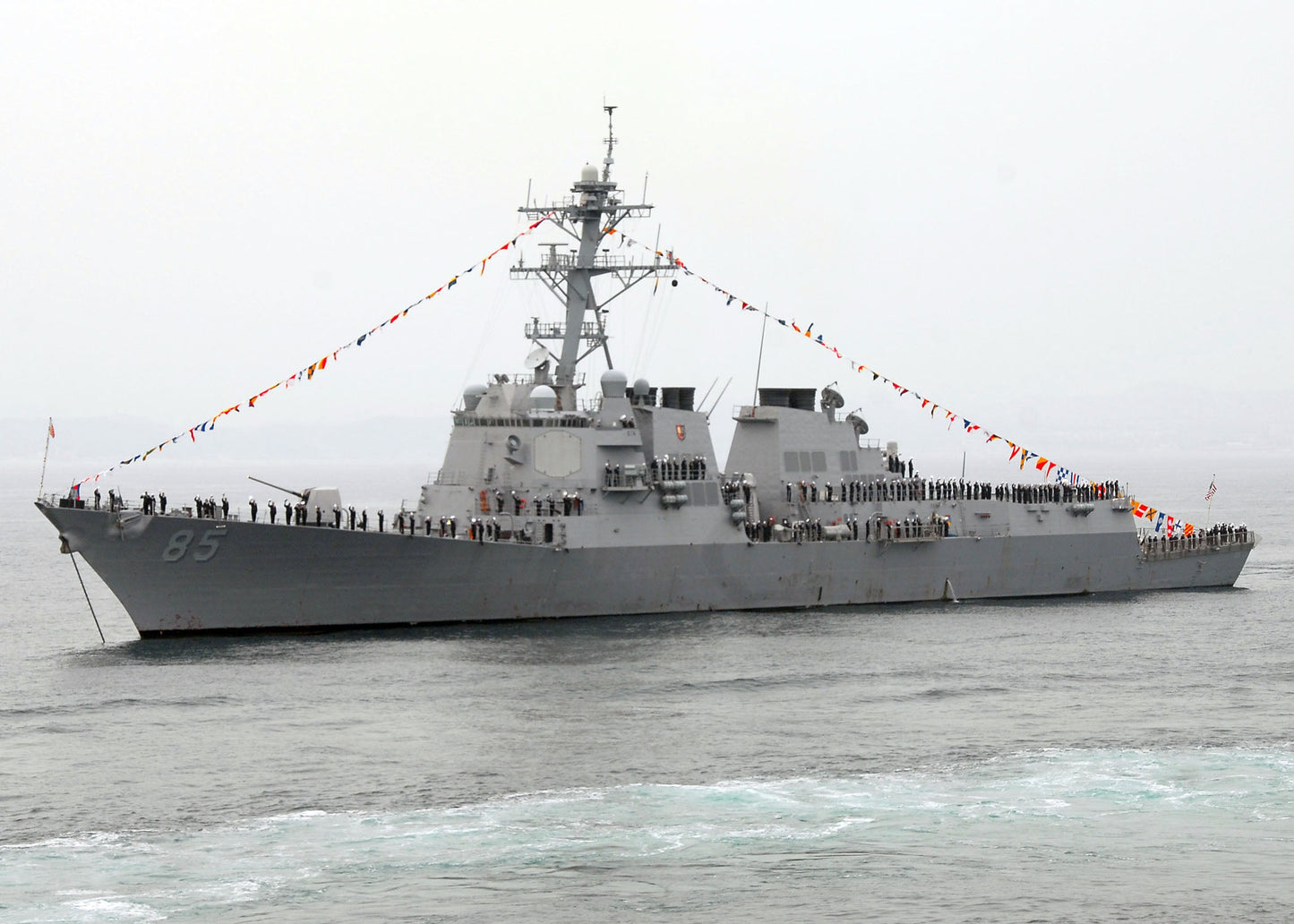 Uss Mccampbell Destroyer Ship Glossy Poster Picture Photo Print Banner Booma Prints