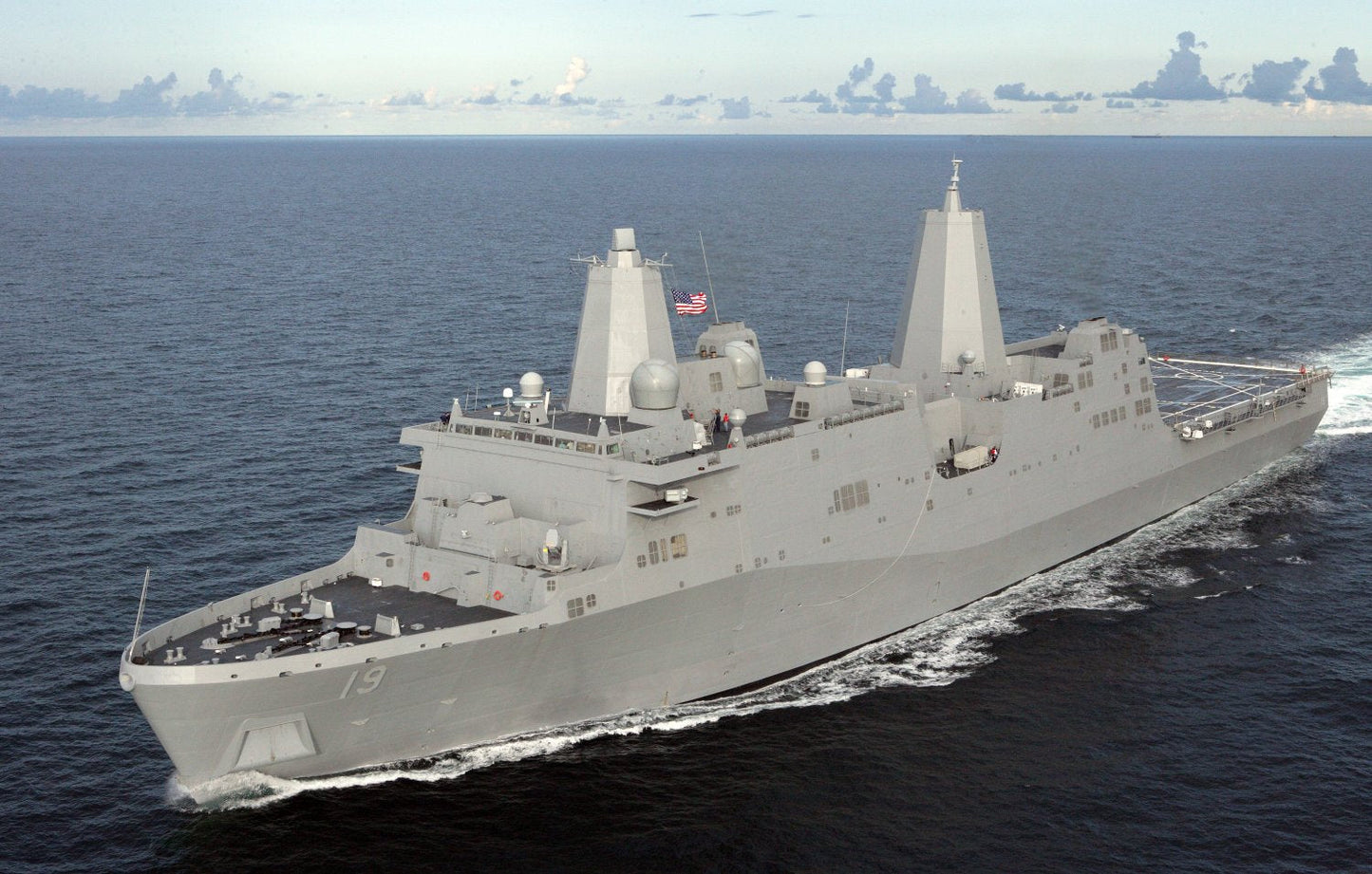Uss Mesa Verde San Antonio Ship Glossy Poster Picture Photo Print Banner Booma Prints