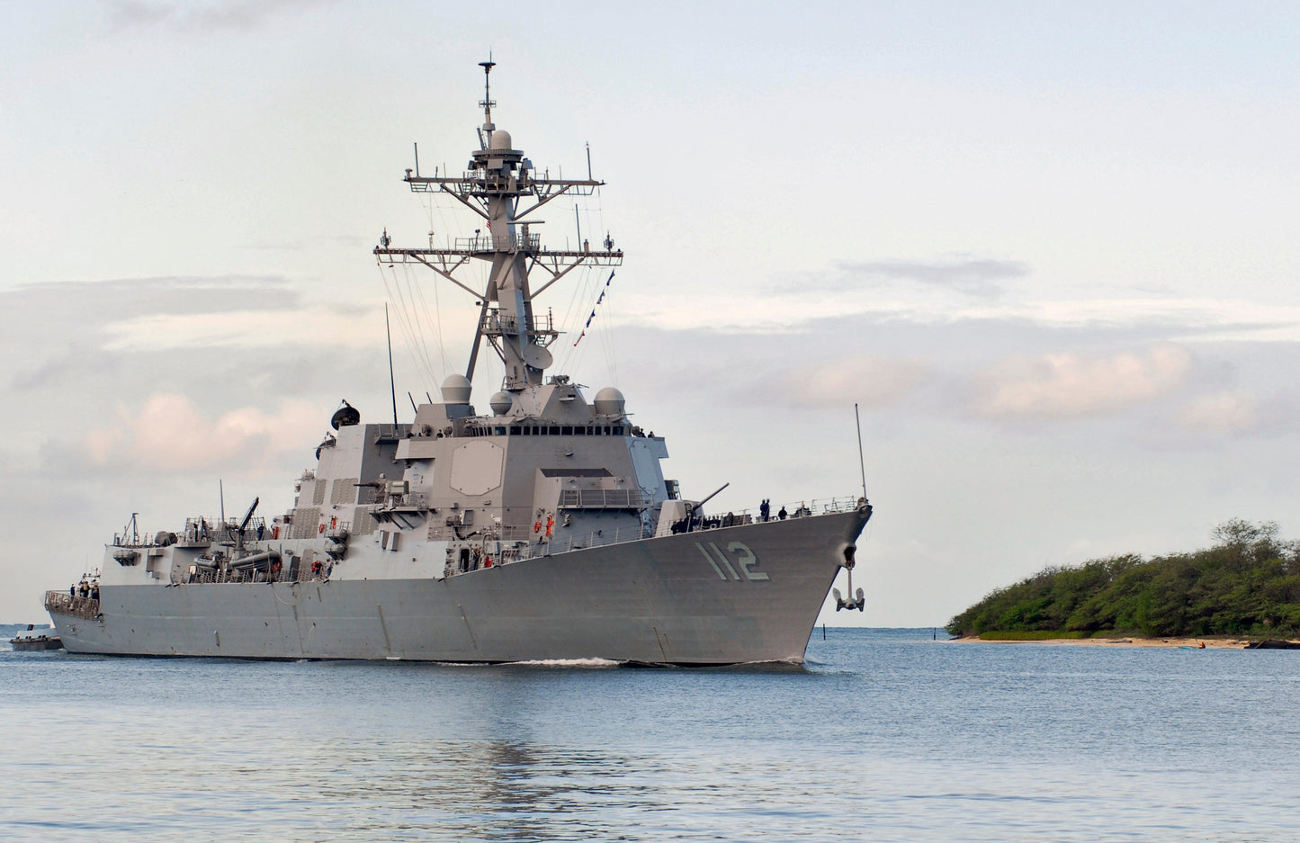 Uss Michael Murphy Destroyer Ship Glossy Poster Picture Photo Print Banner Booma Prints