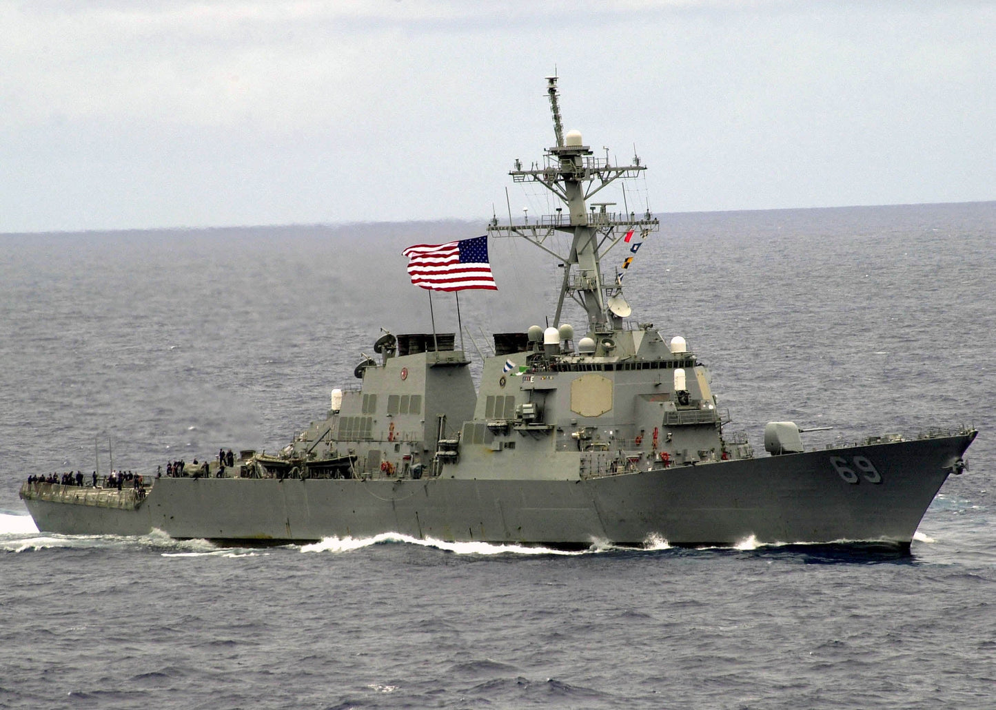 Uss Milius Destroyer Navy Ship Glossy Poster Picture Photo Print Banner Booma Prints