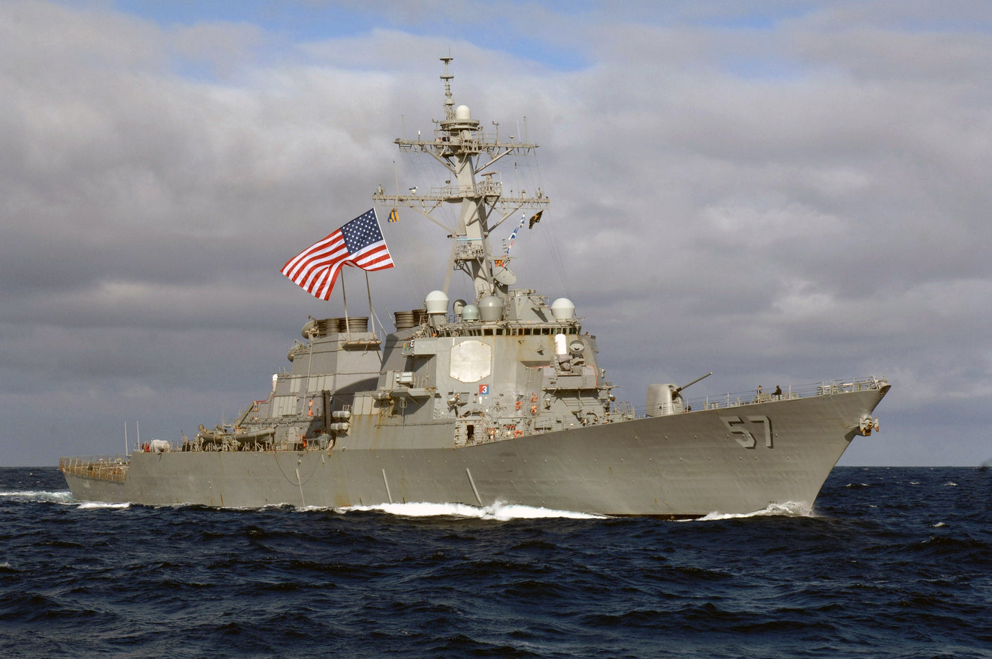 Uss Mitscher Ddg-57 Destroyer Glossy Poster Picture Photo Print Banner Booma Prints