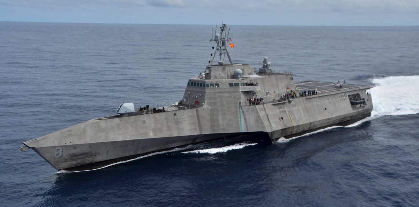 Uss Montgomery Lcs-8 Navy Ship Glossy Poster Picture Photo Print Banner Booma Prints
