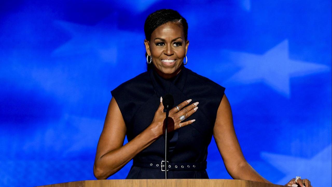 Michelle Obama Dnc 2024 Glossy Poster Picture Photo Print Banner Booma Prints