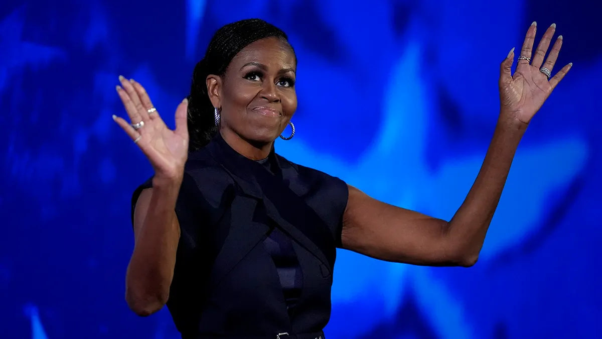 Michelle Obama Dnc 2024 Kamala Glossy Poster Picture Photo Print Banner Booma Prints