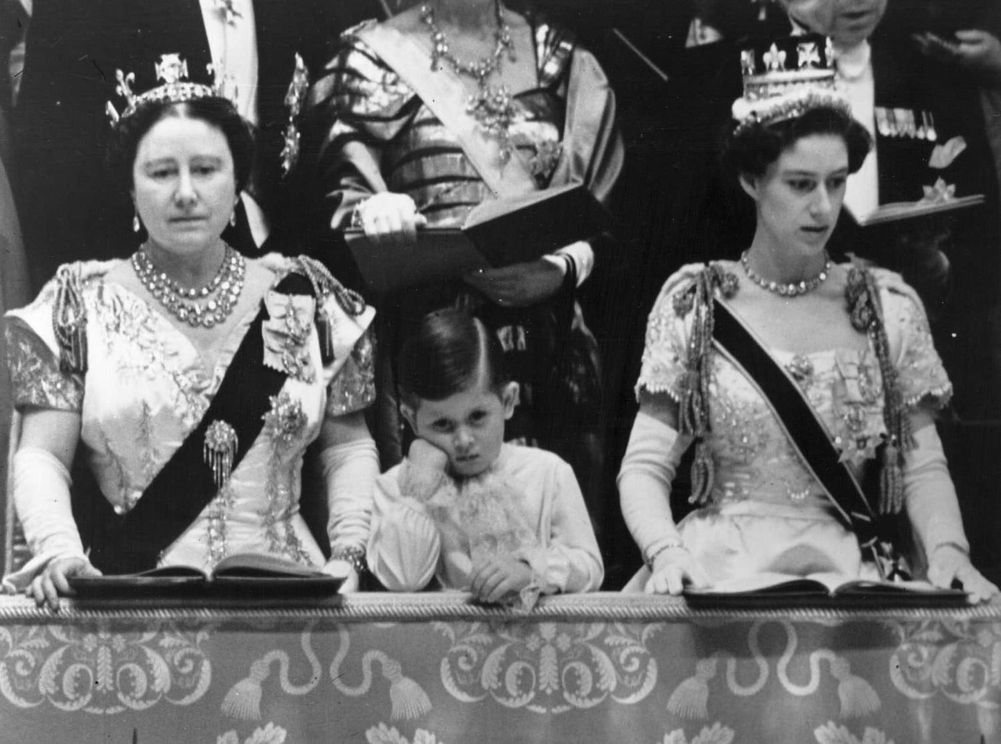 Queen Coronation Prince Charles Glossy Poster Picture Photo Print Banner Booma Prints