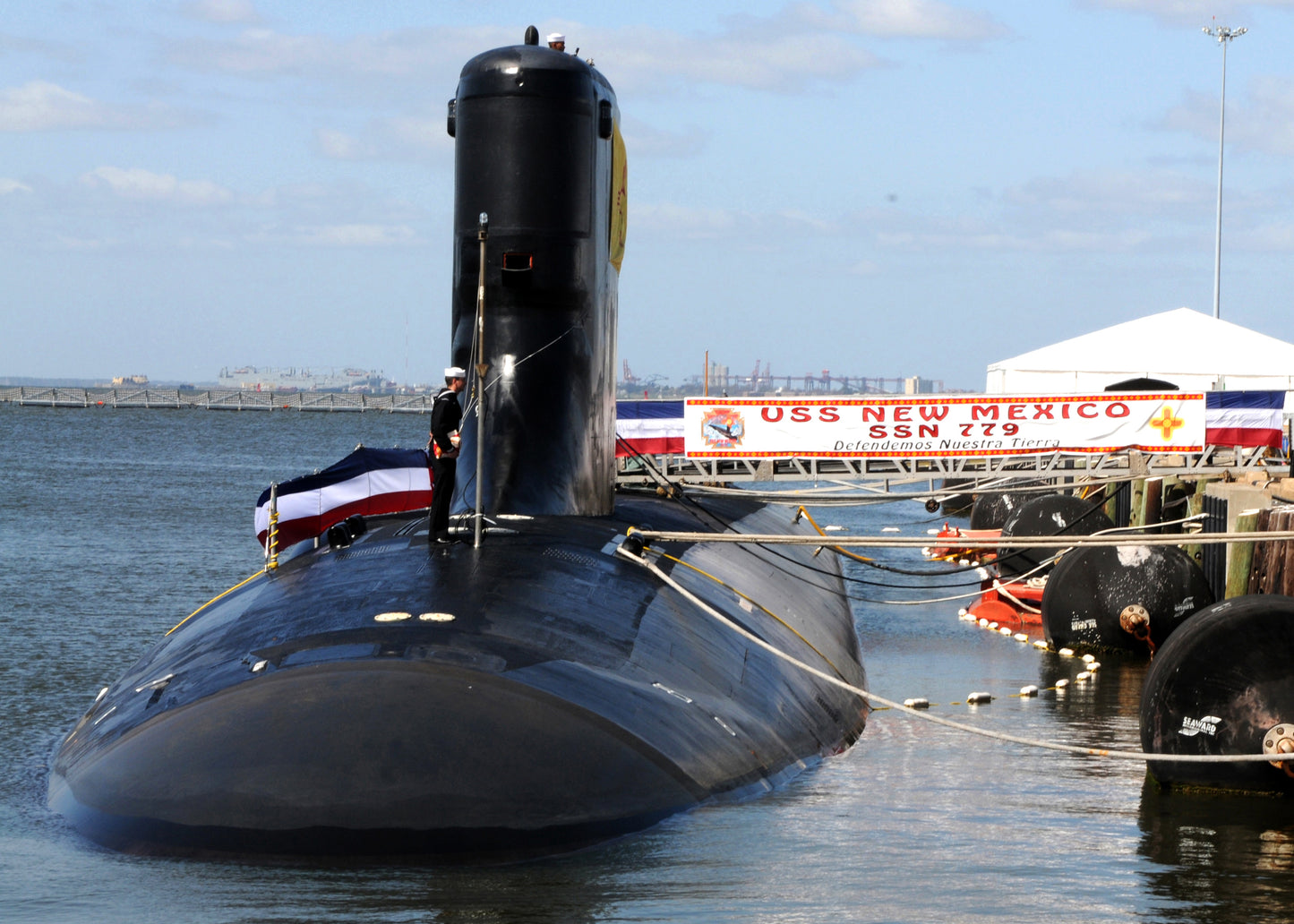 Uss New Mexico Ssn-779 Submarine Glossy Poster Picture Photo Print Banner Booma Prints