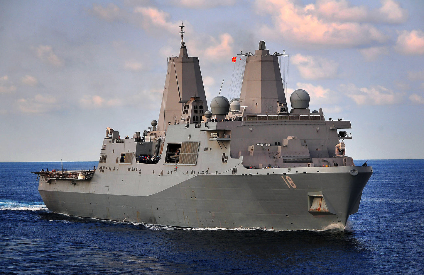 Uss New Orleans Lpd-18 Navy Ship Glossy Poster Picture Photo Print Banner Booma Prints