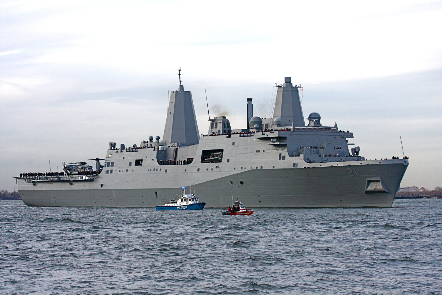 Uss New York San Antonio Ship Glossy Poster Picture Photo Print Banner Booma Prints