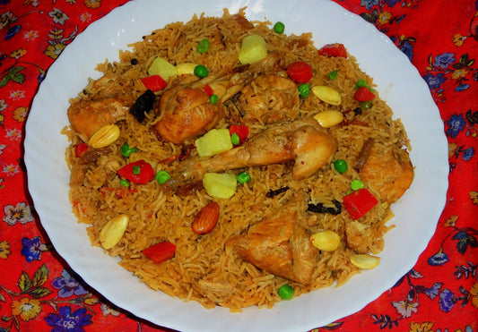 Chicken Biryani Iraqi Glossy Poster Picture Photo Print Banner Booma Prints