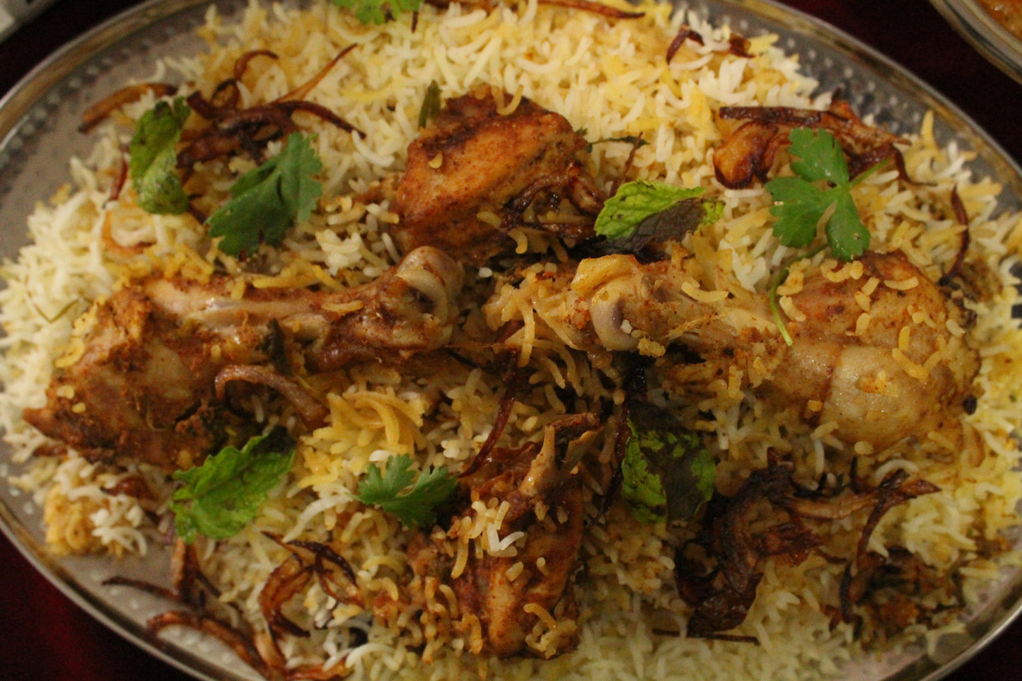 Chicken Biryani Rice Dish Glossy Poster Picture Photo Print Banner Booma Prints