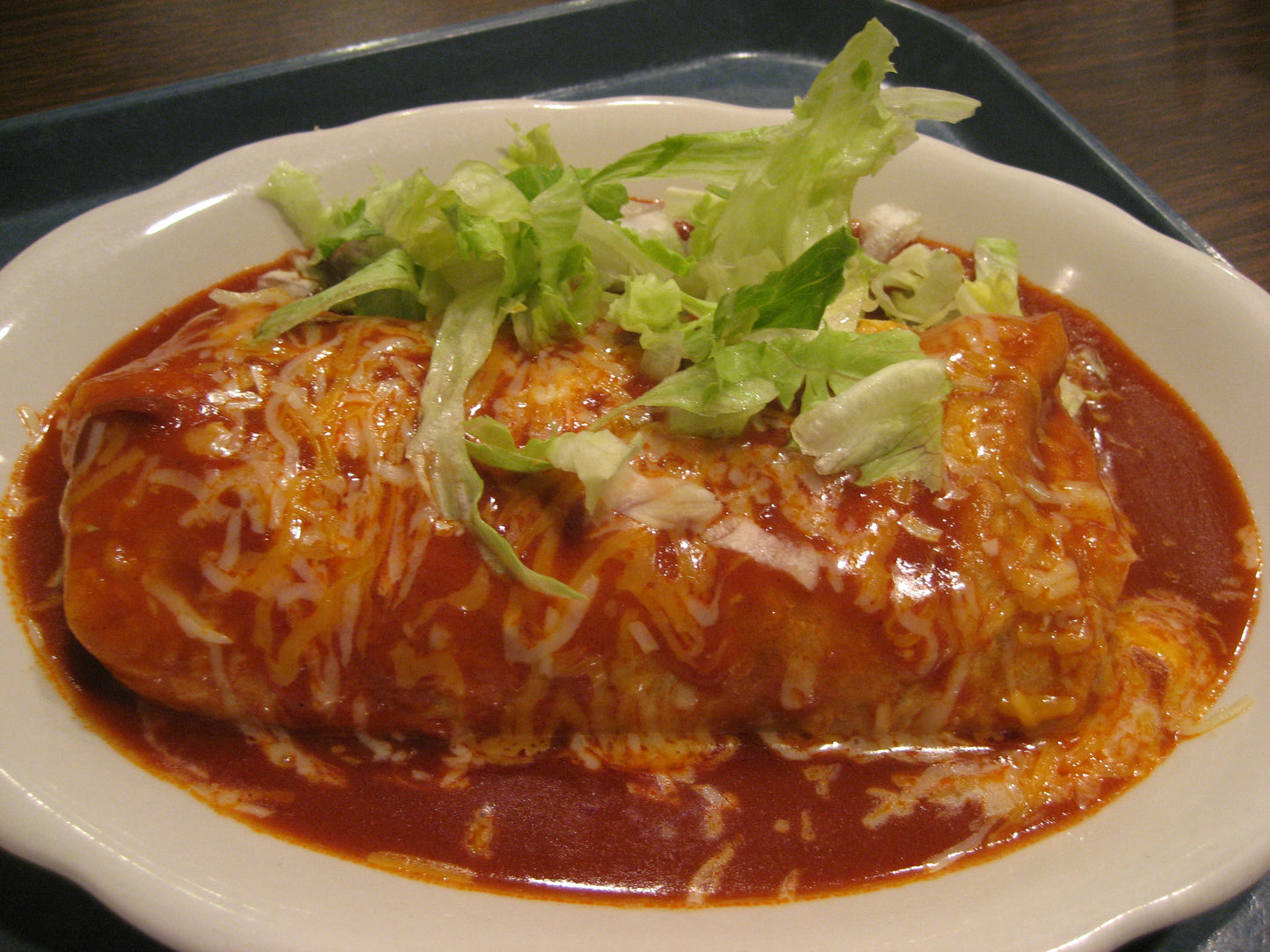 Wet Burrito Mexican Food Glossy Poster Picture Photo Print Banner Booma Prints
