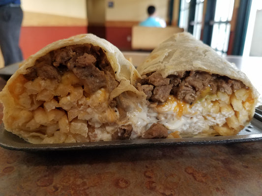 Mexican Burrito Tortilla Food Glossy Poster Picture Photo Print Banner Booma Prints