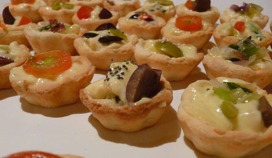 Canapes Appetizer Canape Glossy Poster Picture Photo Print Banner Booma Prints
