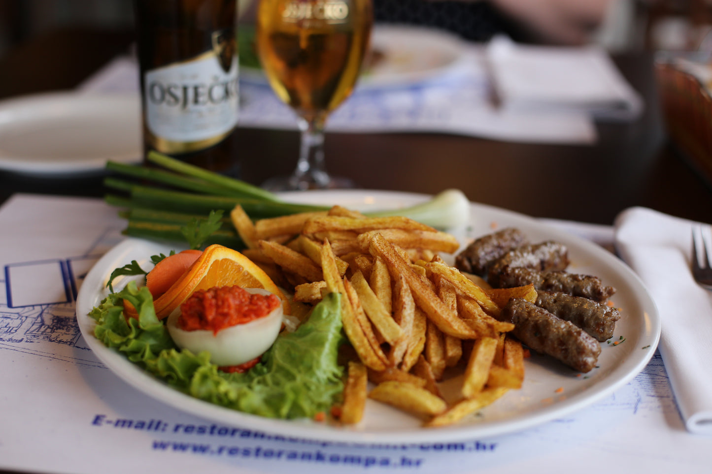 Cevapi Meat Dish Glossy Poster Picture Photo Print Banner Booma Prints