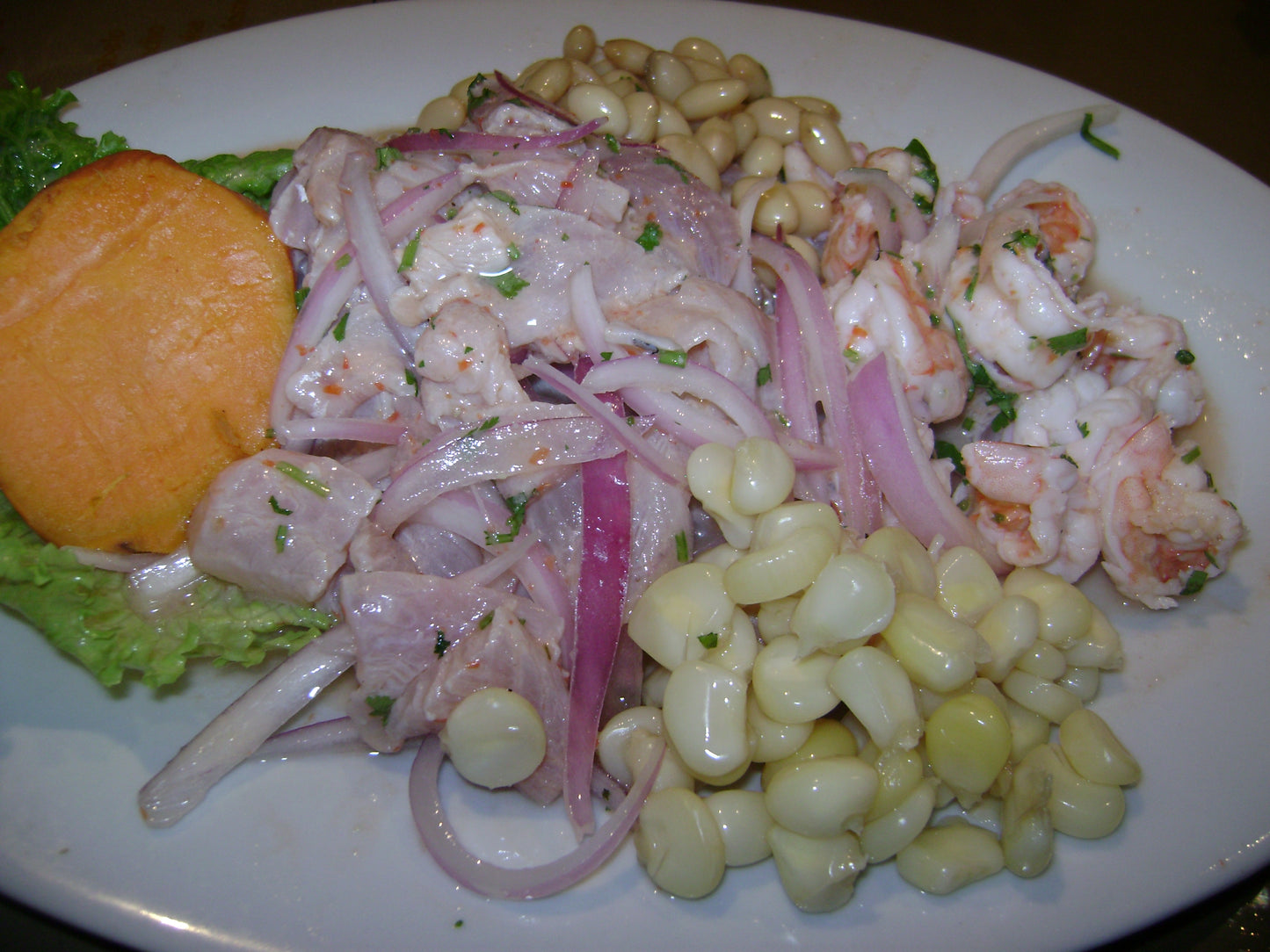 Ceviche Seafood Salad Crab Glossy Poster Picture Photo Print Banner Booma Prints