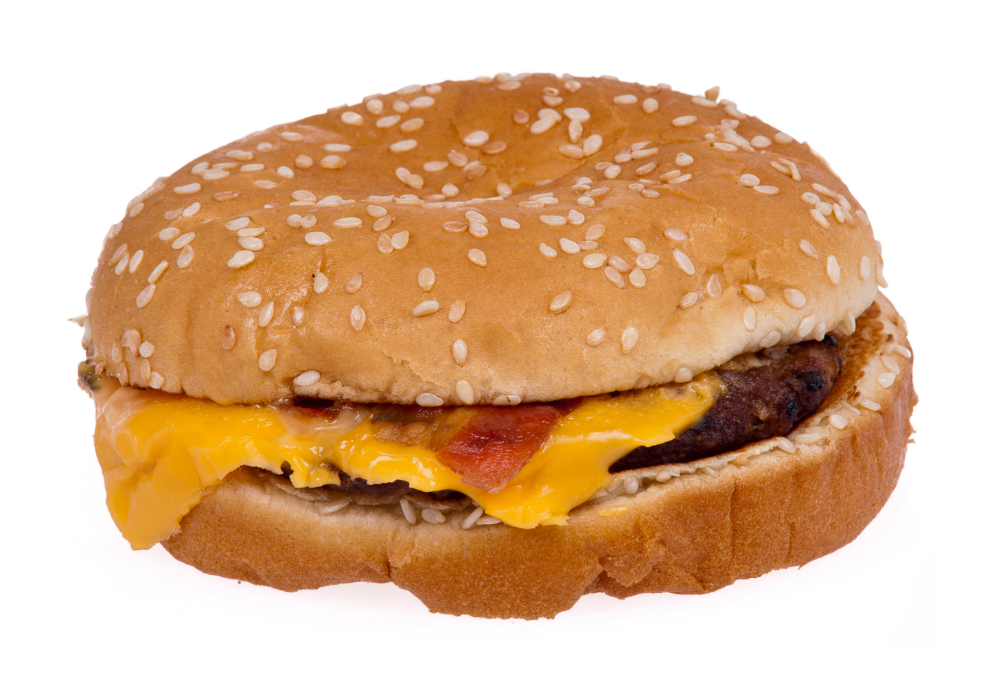 Bacon Cheeseburger Hamburger Glossy Poster Picture Photo Print Banner Booma Prints
