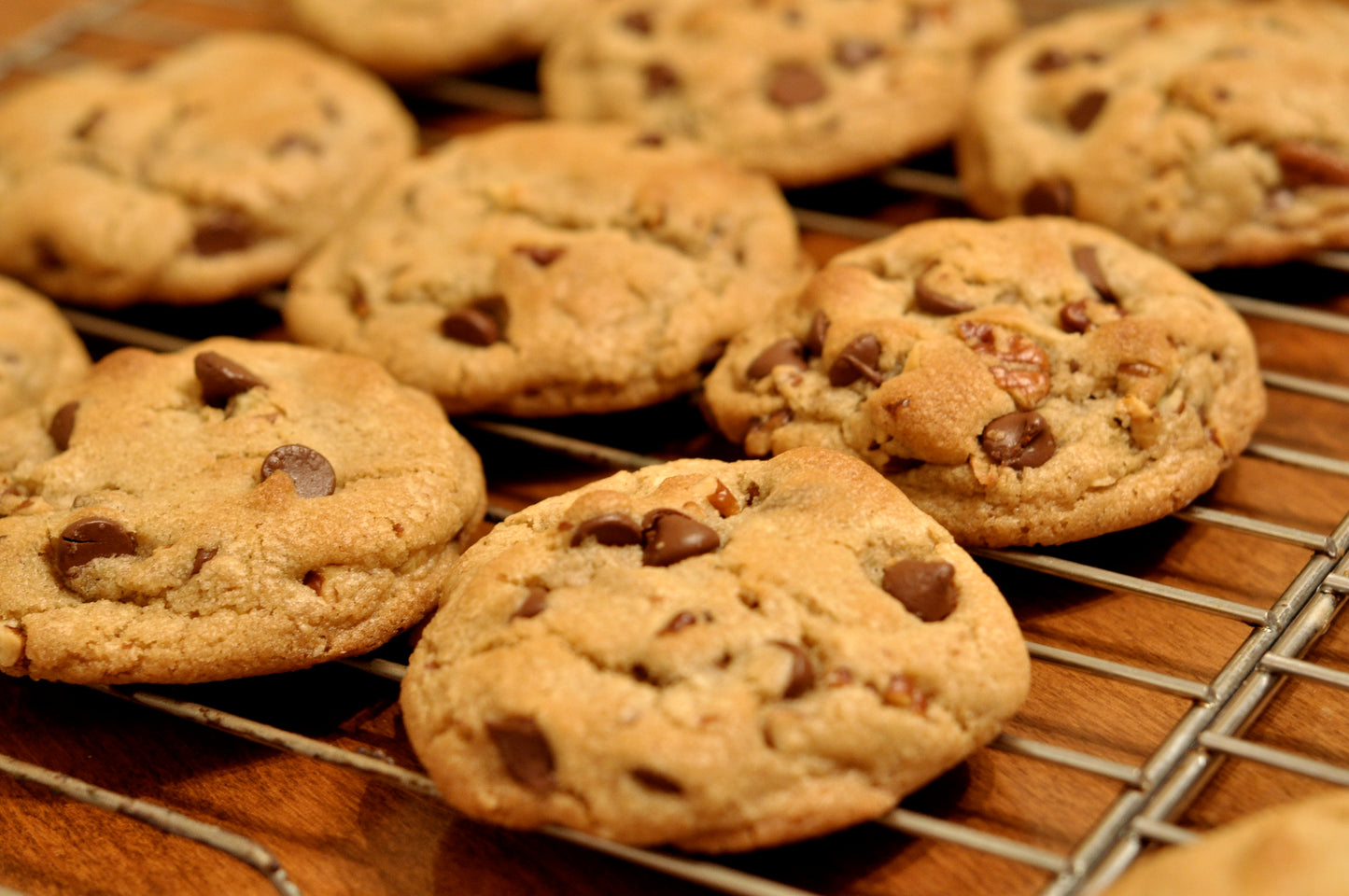 Chocolate Chip Cookie Dessert Glossy Poster Picture Photo Print Banner Booma Prints