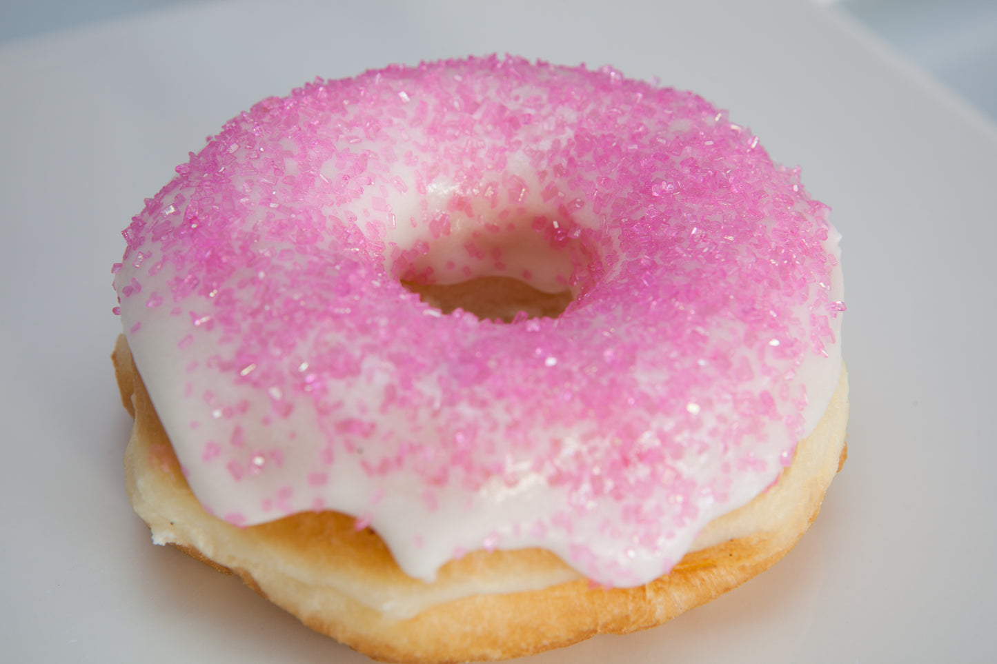 Pink Sprinkle Doughnut Donut Glossy Poster Picture Photo Print Banner Booma Prints
