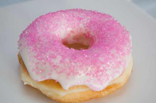 Pink Sprinkle Doughnut Donut Glossy Poster Picture Photo Print Banner Booma Prints