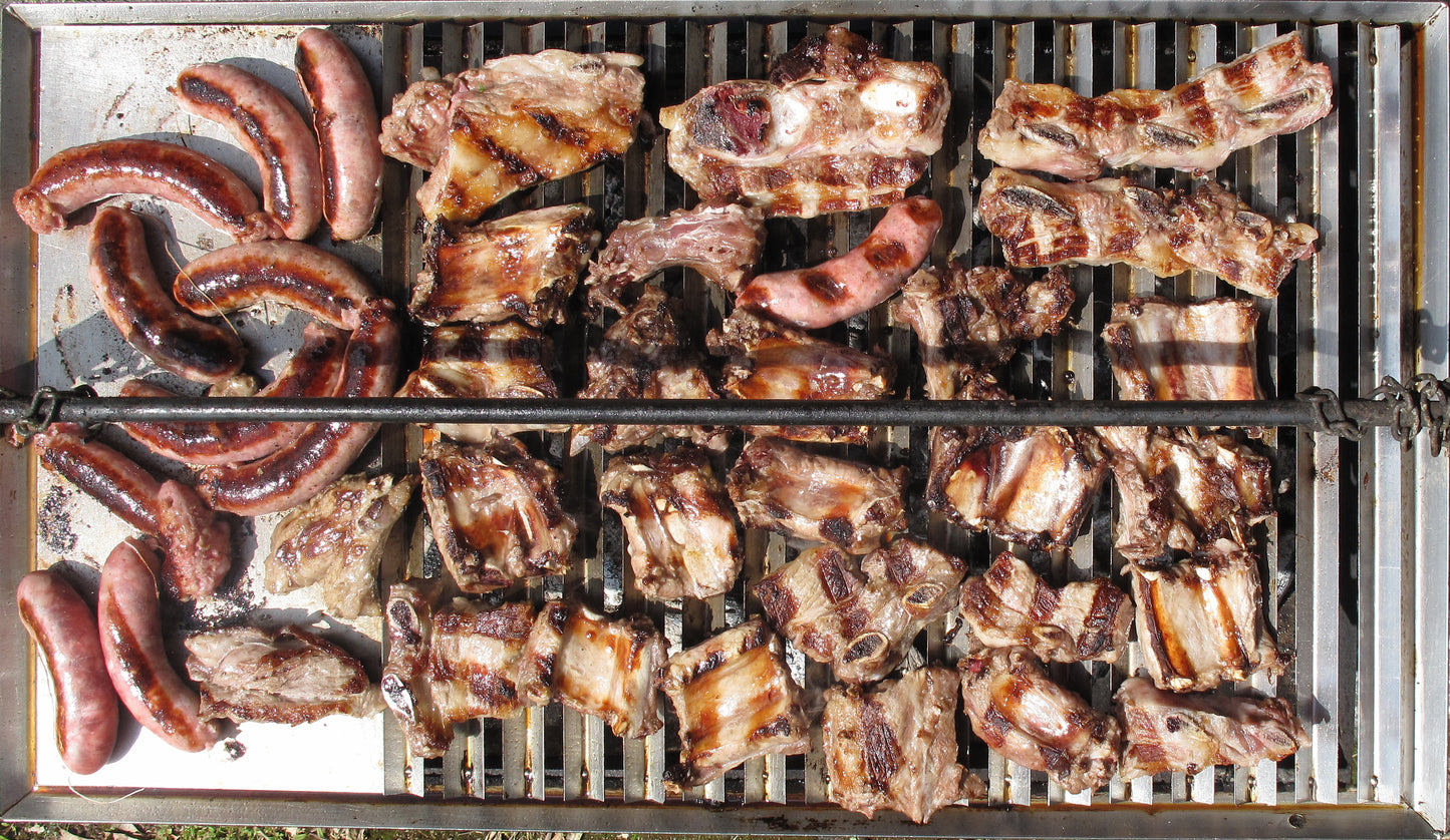 Churasco Beef Grilled Latin Glossy Poster Picture Photo Print Banner Booma Prints