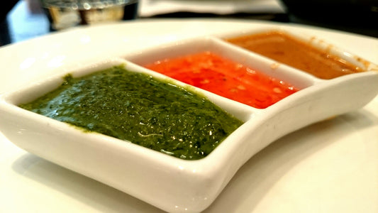 Chutneys Cilantro Mint Sauce Glossy Poster Picture Photo Print Banner Booma Prints