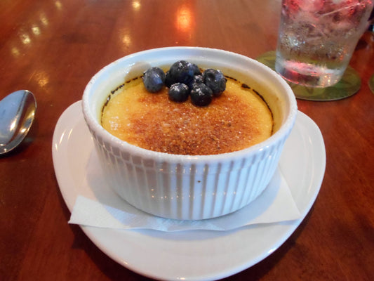 CrãˆMe Brulee Dessert Glossy Poster Picture Photo Print Banner Booma Prints